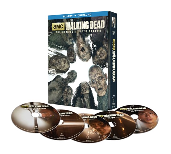 TWD Season 5 Limited Edition Blu-Ray - discs