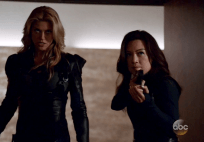 Marvel’s Agents of S.H.I.E.L.D. Review: 3×06 “Among Us Hide…” AGENTS OF S.H.I.E.L.D. -- “Among Us Hide..." Episode 306 Pictured -- Adrianne Palicki as Bobbi Morse and Min-Na Wen as Melinda May
